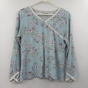 Women's Garnett‎ hill green cotton floral small